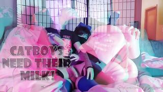 Femboy gaming catboys need their milk (@femboygaming)