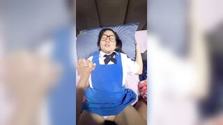 Em ghệ học sinh mông to