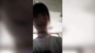 2 em học sinh mới lớn mà đã tập tành trốn học ra cầu thang cởi đồ bú cu rồi