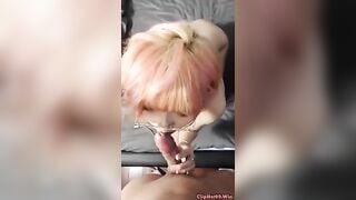 Địt em gái mình dây tóc vàng hồng