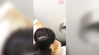 Cặp đôi học sinh lén địt nhau ở wc ( view triệu đô)