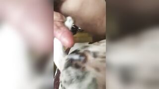 Xuât ngập lồn em chó