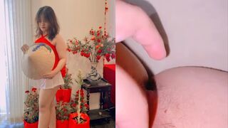 (Teen,loli) Em teen dâm đãng thủ dâm dưa leo chảy cả sữa - 5