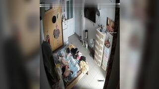 (Hack cam, quay lén) Máy bay single mom thủ dâm - 2
