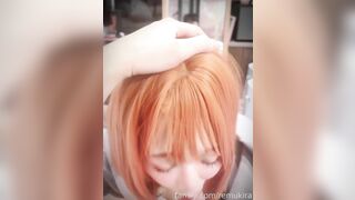 Remukira xinh đẹp chổng mông bú cu a trc gương há mồm đợi a bắn vào mồm dâm
