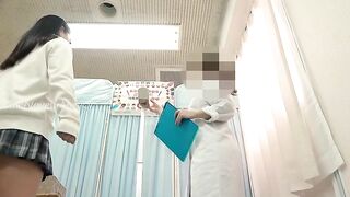 Quay lén phòng khám sức khỏe định kì của mấy em học sinh Nhật hàng ngon xinh đẹp