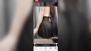 Ti hồng vú bự dáng ngon p1