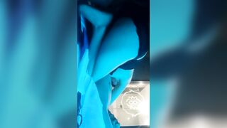 quay lén em sinh viên đi làm đêm trong quán massage #1
