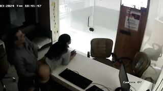 Giám đóc địt thư kí trong phong riêng bị cam quay lại 3