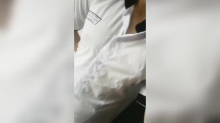 Thanh An 2k8 học sinh THPT Nguyễn Trãi, mới lớn tập khoe lồn