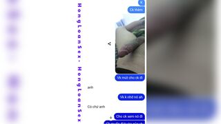 Sreri chát sex với bồ + gạ bồ cho Ck địt Vk và cái kết Pass1.