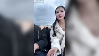 em gái gạ địt người lạ trên đường public