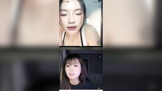 Xem live cùng lúc 2 idol hot tiktok Nìi vs Lanxinhyeu 😂