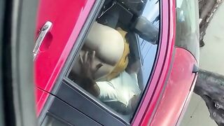 Lộ clip trên xe
