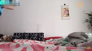 2 Bé Học Sinh Non Trốn Bố Mẹ Địt Nhau