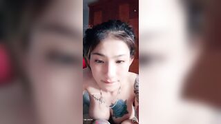 Phòng live show của idol tiktok Huỳnh Bảo Trân,em teen Việt dâm có cặp bưởi bự dâm p3