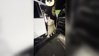 Đưa em ghệ hs dâm dáng nuột xinh dâm ra đường bú cu địt public trên xe lúc nữa đêm p1