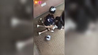Đã public còn threesome ngay ngoài ban công chung cư