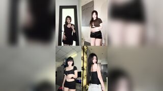 Tiktoker lắc đít váy ngắn lọt khe tổng hợp #2