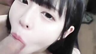 1 clip bú cu của em học sinh cực xinh, mặt ngây thơ đáng yêu
