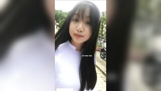Em Quỳnh học sinh lớp 12 lộ clip sex