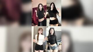 Tiktoker lắc đít váy ngắn lọt khe tổng hợp #6