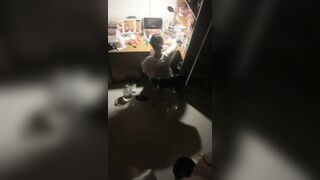 em sinh viên quay trộm bạn thay đồ và thủ dâm trong phòng trọ,