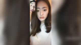 gạ bạn gái video call khoe vú để thủ dâm #1
