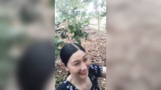 Cùng chị máy bay xinh dâm trốn vợ ra sau vườn cho chị bú cu lút cán sướng tê
