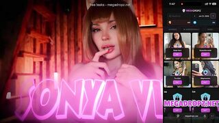 Đang nấu ăn nứng quá, E loli mình dây Dùng sex Toy Thủ Dâm 2 lỗ ướt hết phòng bếp