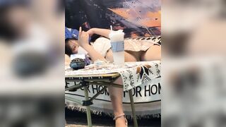 seri quay lén gái xinh mặc váy ngắn đi dạo phố - phần 12