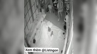 Hack cam quay lén đôi vợ chồng trẻ tranh thủ nữa đêm con ngủ nhấp nhau cực sung p2
