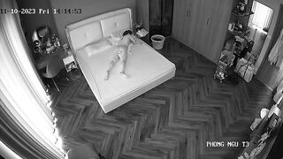 Hack cam quay lén đôi vợ chồng lắp cam trg phòng ngủ xem trộm đời sống riêng tư p1