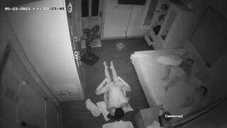 Hack cam quay lén phát hiện đôi vk ck cứ nữa đêm lúc 2 con ngủ là đè xuống nền đụ