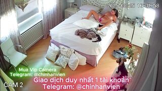 Hack Camera Chị Gái Nứng Lồn Dâm Đãng Thủ Dâm Trong Phòng Ngủ