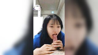 Sống chung vs bé e họ xinh dâm đãng nên cả ngày bắt e bú cu bắn ngập mồm sướng cặc p1
