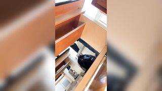 thanh niên đi học chỉ để quay lén quần lót của bạn học mặc váy ngắn - phần 9