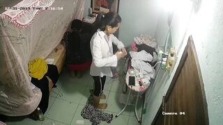 seri hack cam phòng mấy bé học sinh non tơ thay quần áo - phần 3