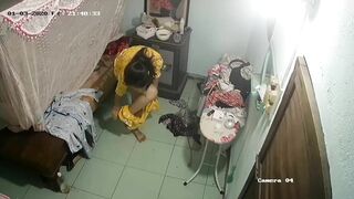 seri hack cam phòng mấy bé học sinh non tơ thay quần áo - phần 4