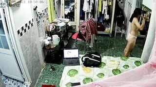 seri hack cam phòng mấy bé học sinh non tơ thay quần áo - phần 6