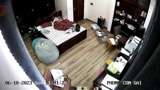hack cam phòng ngủ mấy bé loli vú to tròn thay đồ - phần 2