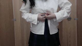 bé lolita vú to đam mê bộ môn phô dâm cho các anh thèm - phần 1