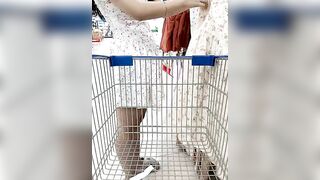 Candy-Cream 2 em teen les cùng live vào trung tâm thương mại show hàng dâm public p3