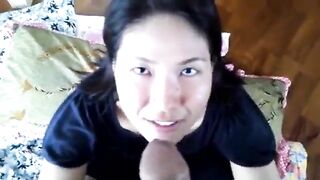 Anh chồng cho em dâu ăn buồi