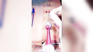 Vãi, Cái lồn trâu, Em xăm Trổ nhét cặc Khổng lồ Vào Lồn Live sex Rên rỉ