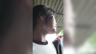 U45 khoe quần lót trong nhà tắm