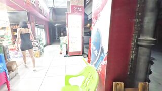 Em mặc đồ xuyên thấu đi dạo phố p2