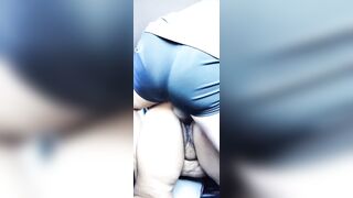 Địt không bao bắn tinh ngập lồn chị mb mông to lồn múp