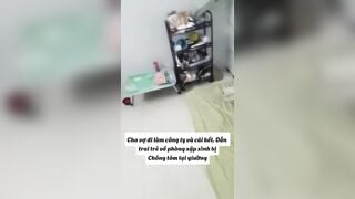 Thanh niên cho Vợ đi làm Cty và cái Kết cực căng