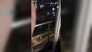 Thằn lằn bám kính với em vào đêm 20/10